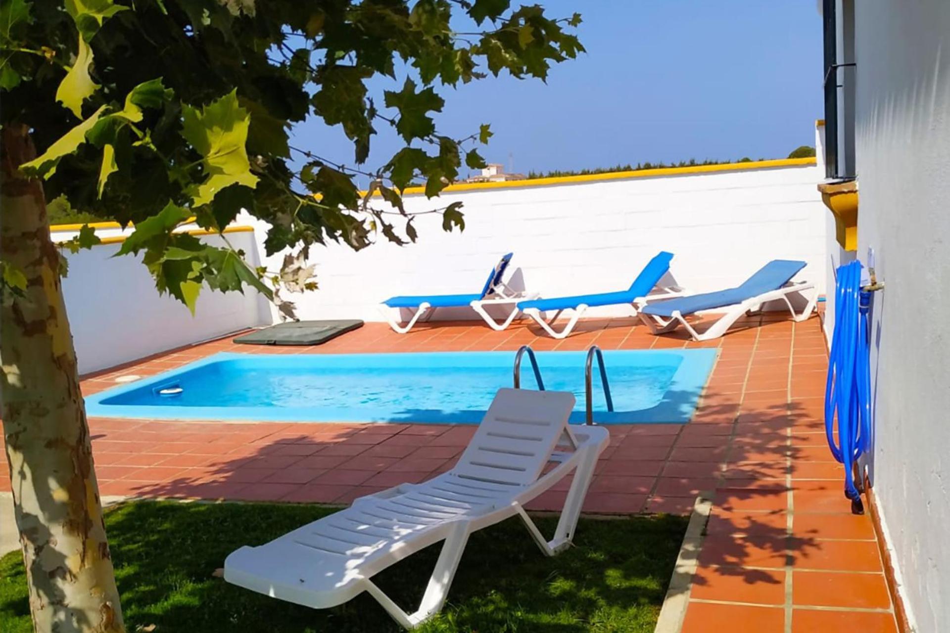 Chalet Chaparrillo Conil Alquileres Atardecer Cádiz Exterior foto